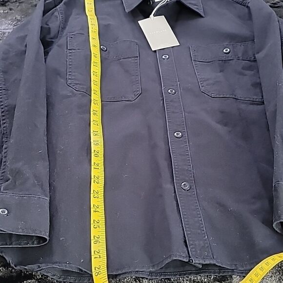 Everlane Mens Long Sleeve Cotton Button Down - Picture 9 of 13